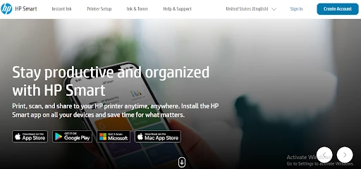 Install The HP Smart App
