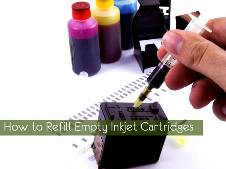 Refill the cartridges